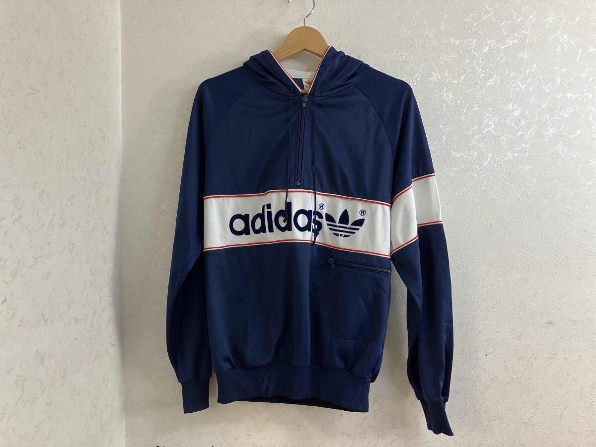 80s adidas トラックジャケット ハンガリー製 古着 80年代 アディダス adidas ジャージ トラックジャケット