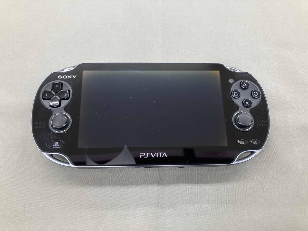 PSVITA PCH-1100 クリスタル・ブラック 3-053 ①PS VITA PCH-1100 クリスタルブラック 3G/Wi-Fi PSVITA PCH
