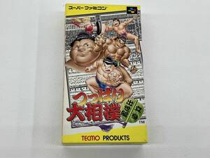ジャンク スーパーファミコン つっぱり大相撲 立身出世