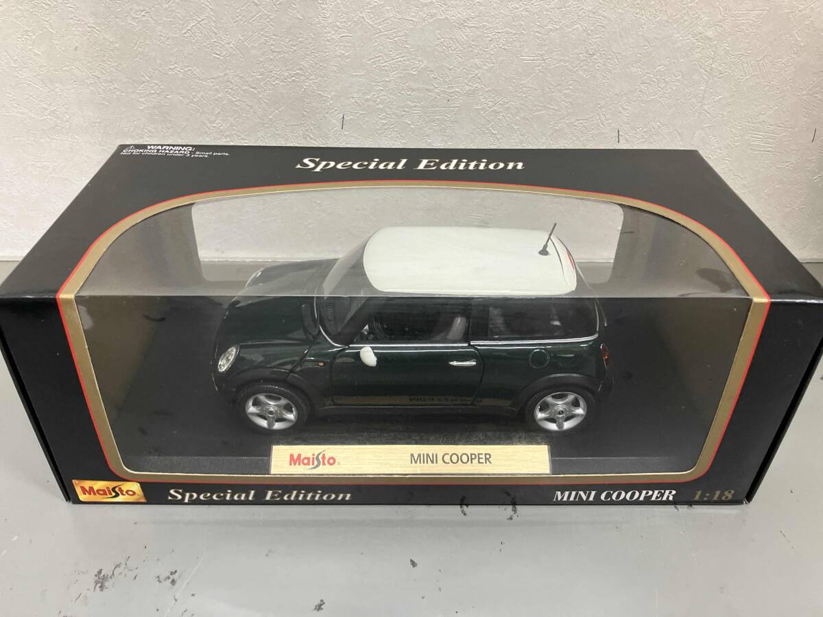 モーターマックス MOTORMAX ミニカー 1/18 ミニクーパー MINI