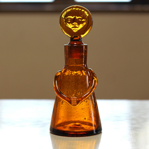 【人気作】エリックホグラン People ピープル(アンバー) Erik Hoglund 人型デキャンタ ガラスボトル 北欧ヴィンテージ アンティーク