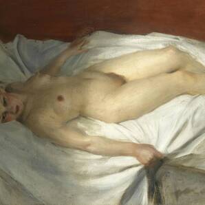 新品 アンダース・ゾーン「覚醒」の特殊技法高級印刷画 A4版サイズ 額なし 特価980円(送料込)即決