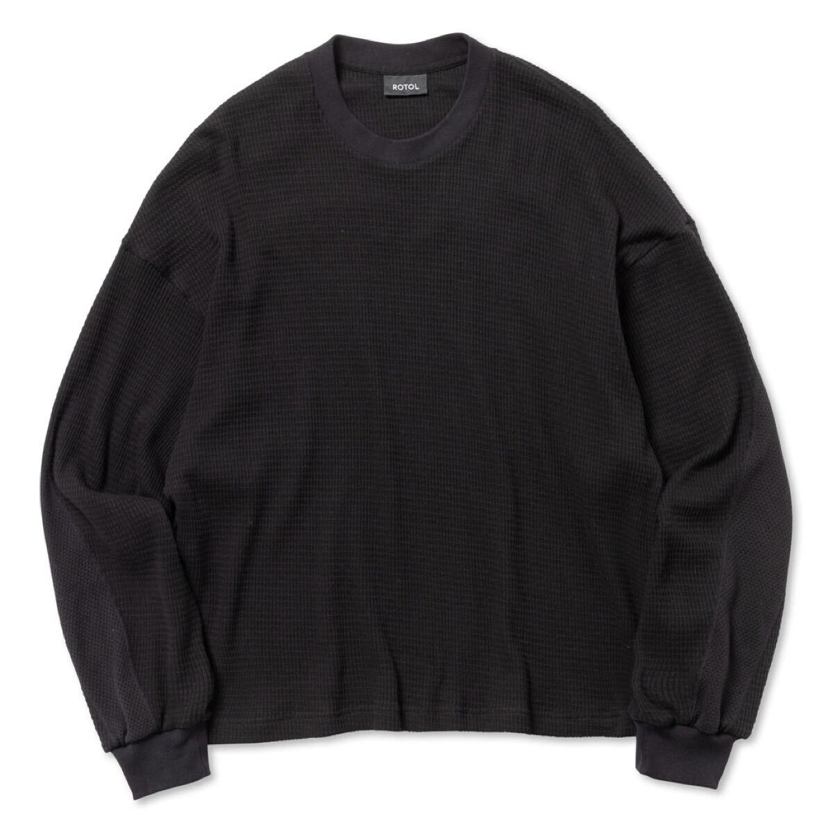 ROTOL ワッフルロングスリーブ XL クリーム 1LDK ROTOL ワッフルロングスリーブ XL クリーム 1LDK