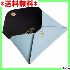 ☆人気商品 MALTA カードケース レディース 1枚革を折り重ね ントカード クレジット カード 名刺入れ ブルーブラック 79