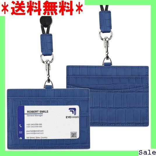 ☆人気商品 本革 IDカードホルダー 日本製 横型 パスケース 定 革IDカー ルダー干渉防止 セキュリティカード ブルー 185