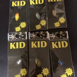 ディープパラドックス キッド KID 0.8g 6個セット エリアトラウト 管釣り スプーン