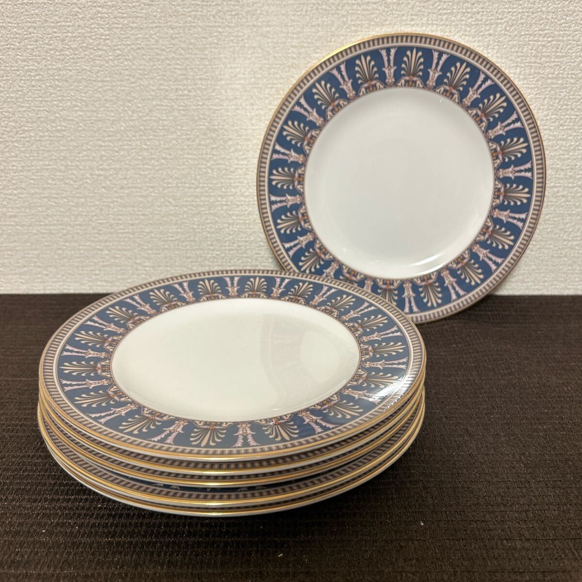 新品未使用ウエッジウッド　ペアプレート20センチ ウェッジウッド ワイルドストロベリー 20cmプレート ペア