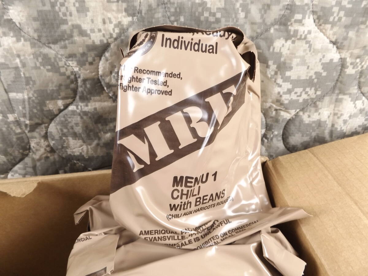 2025年10月検品 MRE レーション 米軍放出品 12個入り Bセット