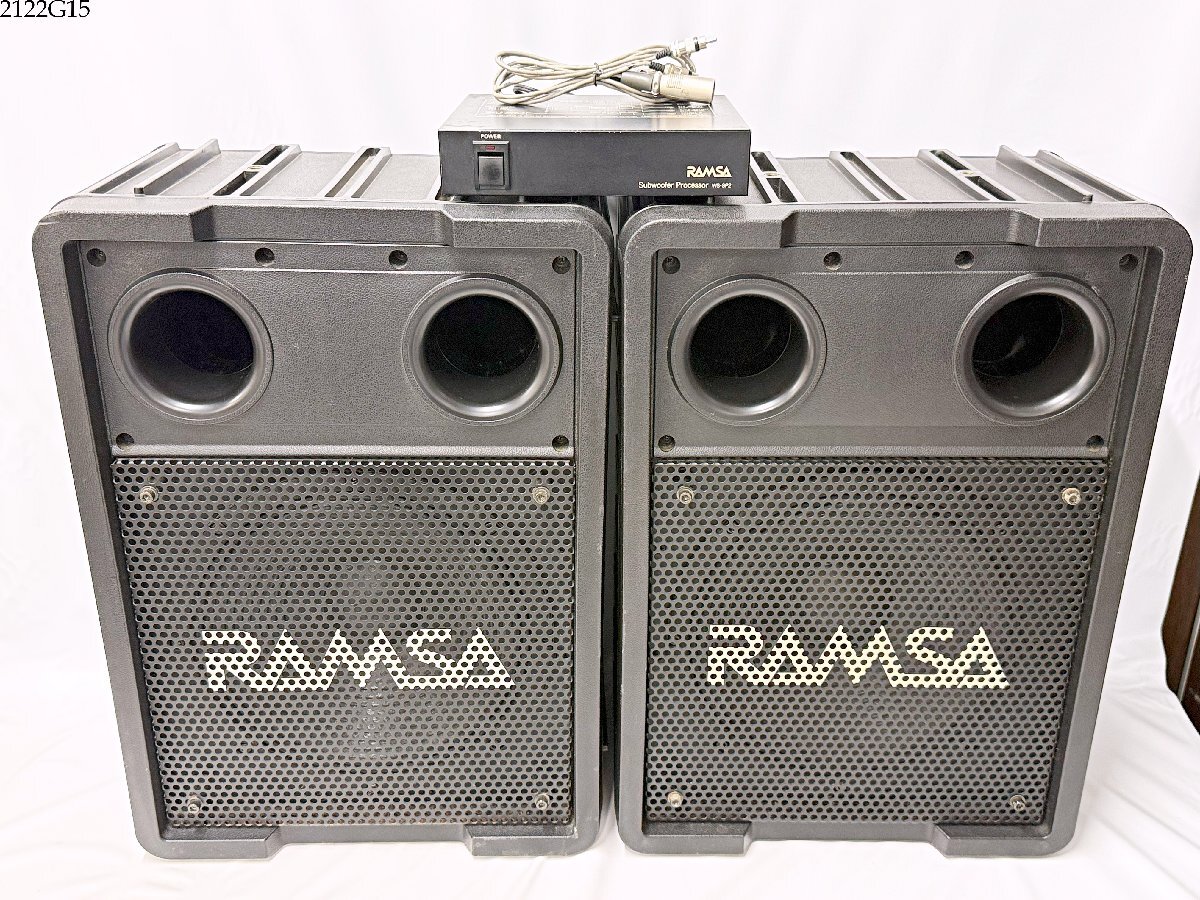 Yahoo!オークション -「ramsa ws」(スピーカー) (オーディオ機器 Yahoo!オークション -「ramsa ws」(スピーカー) (オーディオ機器