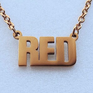 Taylor Swift テイラー・スウィフト ネックレス RED ゴールド