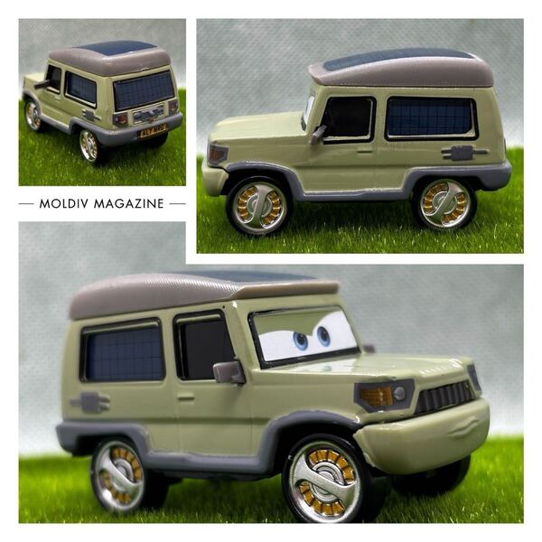 【新品】カーズ ミニカー マイルズ・アクセルロッド 通常仕様
