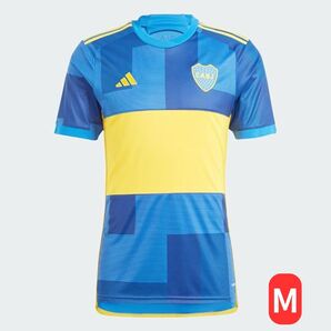 【新品】ADIDAS アディダス 2023-24 ボカジュニアーズ ホームユニフォーム Mサイズ レア 正規品