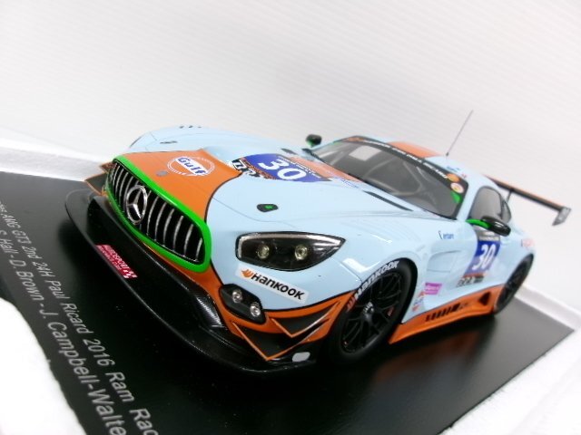 Amazon | 1/43 スパーク SPARK Mercedes SLS GT3 AMG No.2