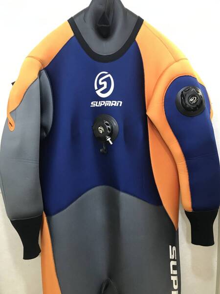 【太め】ワールドダイブ。ドライスーツ170cm100㎏28cm