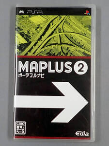 2142 【PSP】 MAPLUS ポータブルナビ2 中古品
