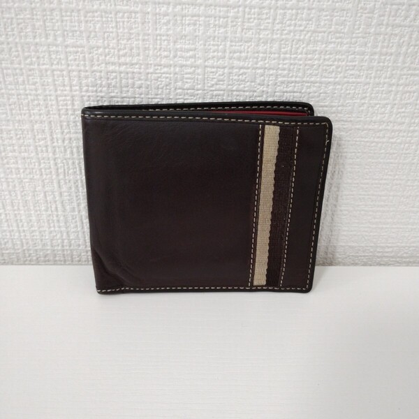 COACH 二つ折り財布 小銭入れあり レザー ダークブラウン メンズ ウォレット コーチ 二つ折り 財布 送料無料