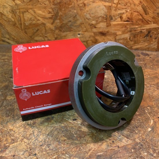 ルーカス 純正 ステーターコイル 3ワイヤー トライアンフ AJS BSA LUCAS triumph (WW10192L)