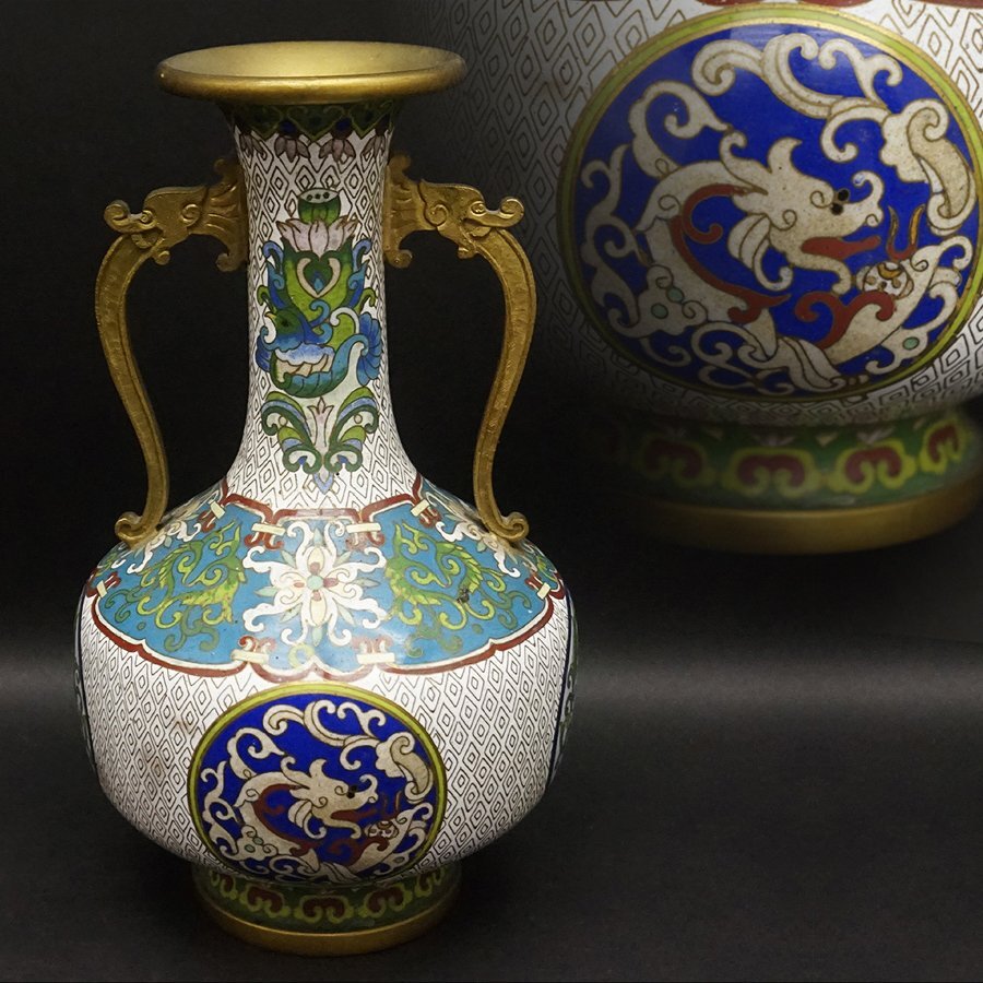 Yahoo!オークション -「中国 七宝 花瓶」(陶芸) (工芸品)の落札 Yahoo!オークション -「中国 七宝 花瓶」(陶芸) (工芸品)の落札