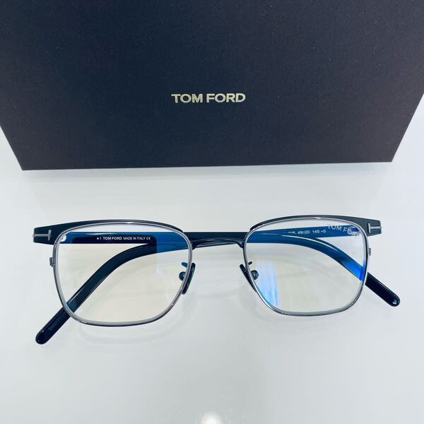 ◆7.2万!国内正規品 トムフォード ブルーライトカット メガネ FT5854DB005 TOM FORD