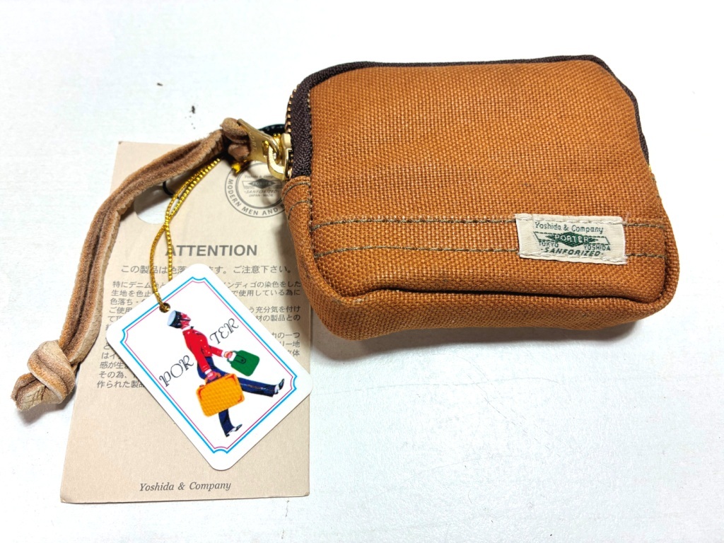 PORTER/サンフォライズドヒッコリー,マルチポーチ | カバンのフジタ
