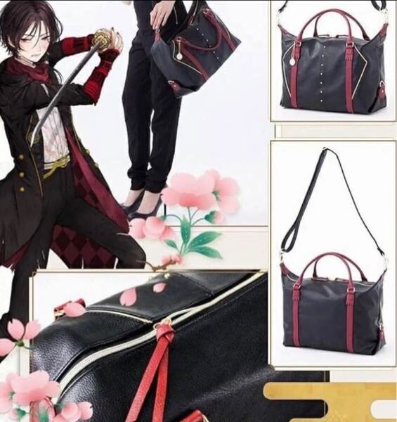 【入手困難】刀剣乱舞 トートバッグ ショルダーバッグ ハンドバッグ 加州清光 レザーバッグ ジッパー付き 大容量 ボストンバッグ 推し活 ★