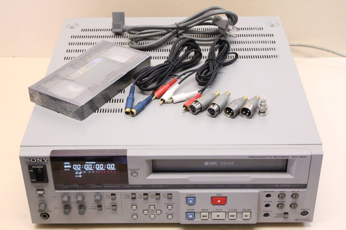 Yahoo!オークション -「sony svo-5800」(ビデオデッキ) (映像 Yahoo!オークション -「sony svo-5800」(ビデオデッキ) (映像