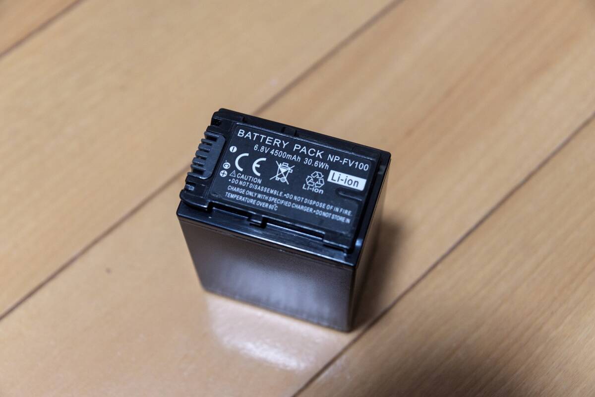 SONY NP-FV100 新品未使用 - メルカリ