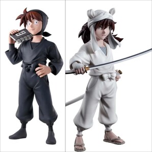 送料無料!!即決!!『劇場版 忍たま乱太郎 土井半助 天鬼 2種セット』(フィギュア バンプレスト)