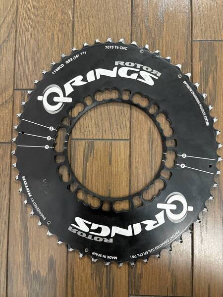 Rotor Q rings 楕円 11s 52 BCD110 チェーンリング ローター