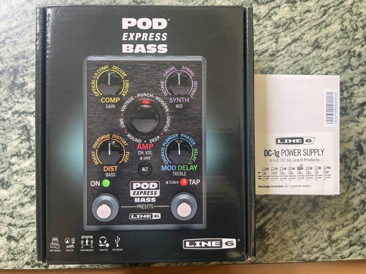 Yahoo!オークション -「line6 pod」(ベース) (楽器、器材)の落札