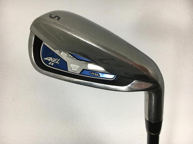 即決 中古 (9本)アクセル ZX HM アイアン 2015 5～9.P.A.AS.S