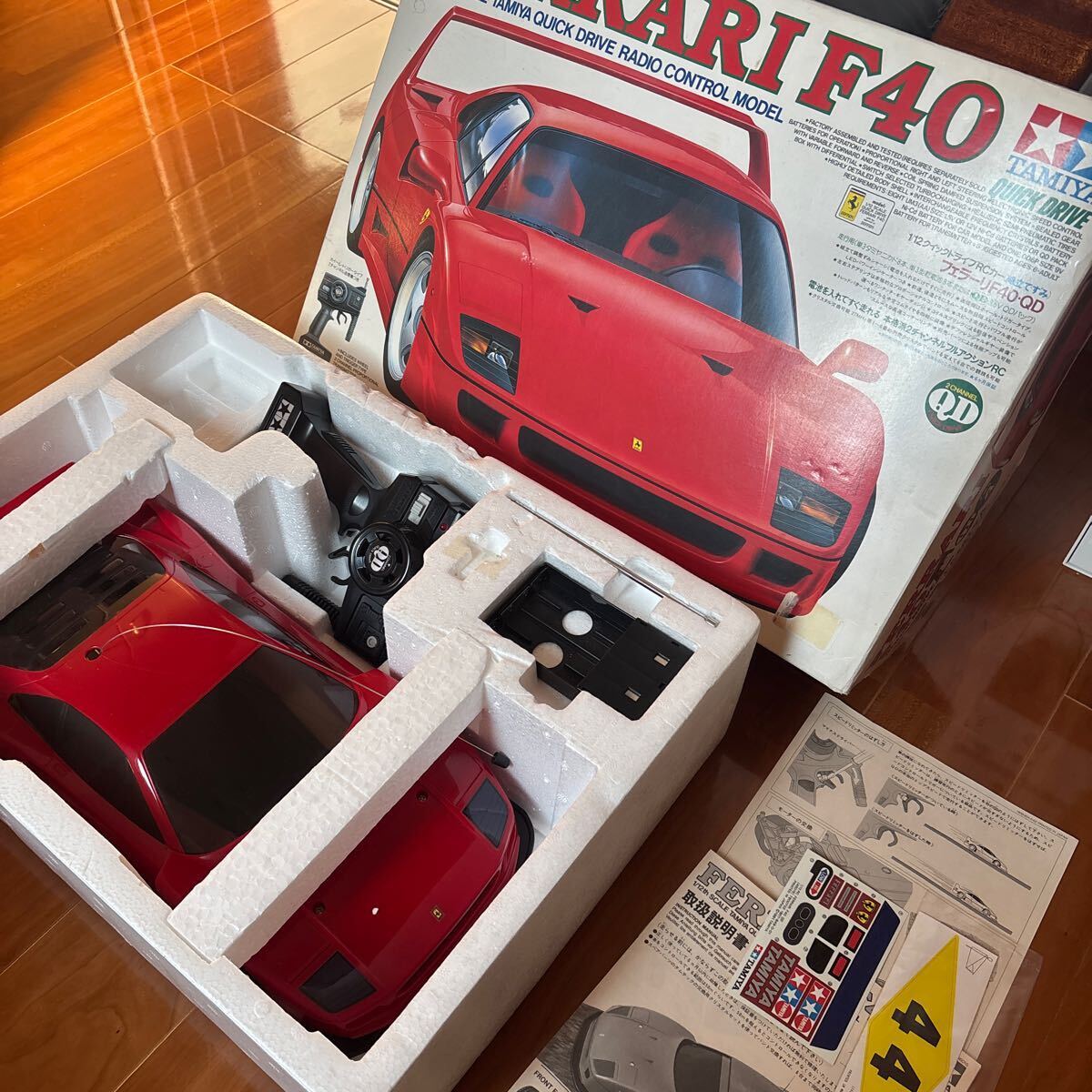 Yahoo!オークション -「タミヤ フェラーリf40」(完成品(電動 Yahoo!オークション -「タミヤ フェラーリf40」(完成品(電動