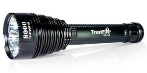 TrustFire TR-J18 7 core (XM-L T6)8500 люмен LED ручной фонарь лампа светодиодной подсветки мигающий свет бедствие . электро- кемпинг 1647_01