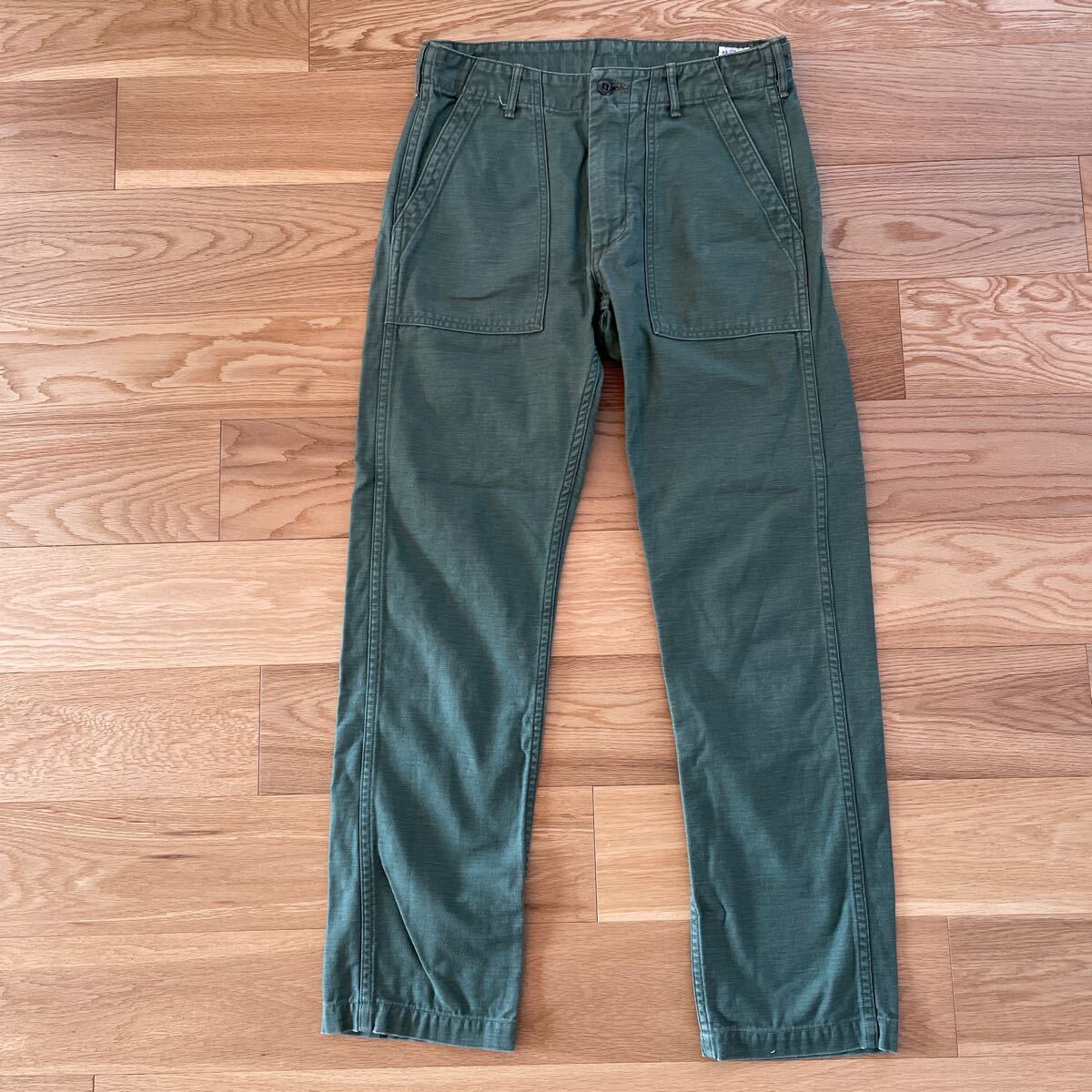 orslow オアスロウ ファティーグパンツ ベイカーパンツ XS