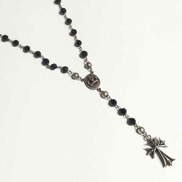 Soul Fetish ソウルフェティッシュ ロザリオ ネックレス クロス silver925/シルバー925