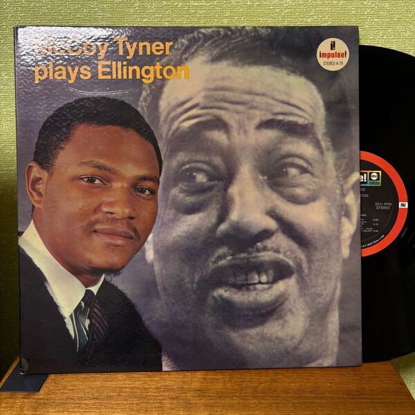 【US初期盤コーティングジャケ VANGELDER刻印あり】MCCOY TYNER/ PLAYS ELLINGTON IMPULSE AS79【超音波洗浄済】