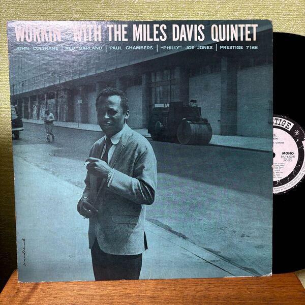 【見本盤白ラベルビクター盤】WORKIN WITH MILES DAVIS QUINTET PRESTIGE 7166 smj6503【超音波洗浄済】