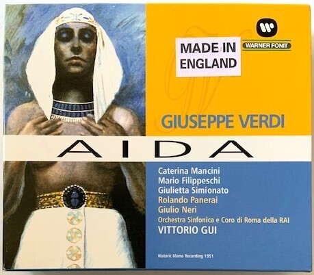 【輸入盤】VERDI: AIDA (ヴェルディ:アイーダ) ~CD2枚組~