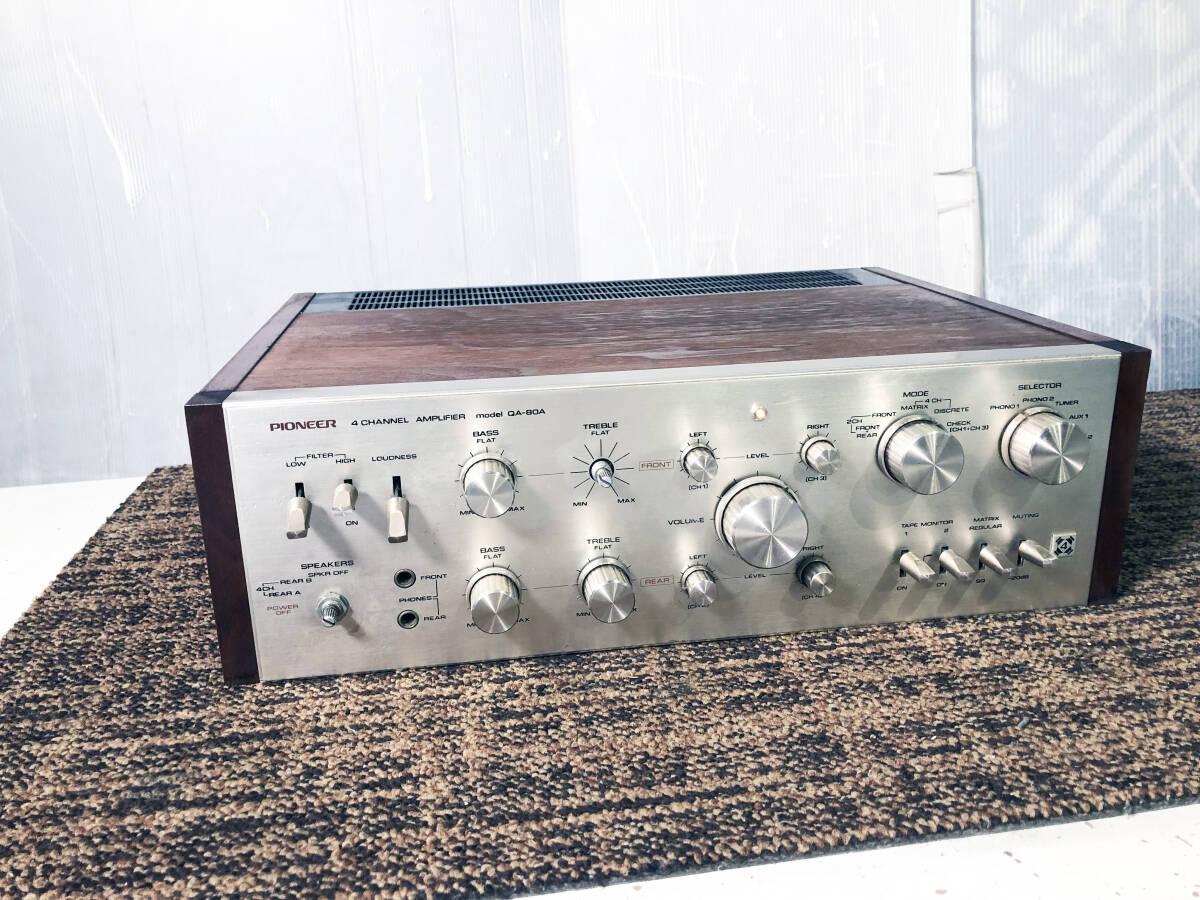 Pioneer パイオニア QA-80A プリメインアンプ 買取情報