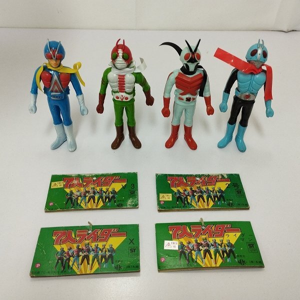Yahoo!オークション -「仮面ライダーv3 ソフビ」(ビンテージ) の Yahoo!オークション -「仮面ライダーv3 ソフビ」(ビンテージ) の