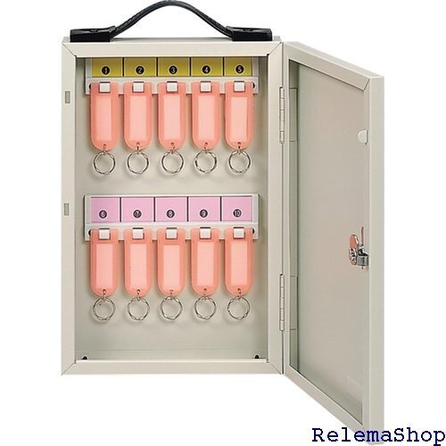 水上金属 鍵箱 ワールドキーボックス K-10 携帯・壁掛け兼用型 10本掛け 9555