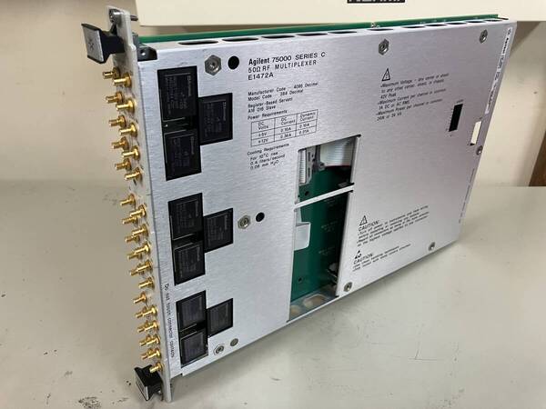 ★☆!! 送料込 Agilent 75000 SERIES C 50Ω RF MULTIPLEXER E1472A アジデント !!☆★
