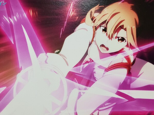ソードアート・オンライン オーディナル・スケール ポストカード アスナ SAO