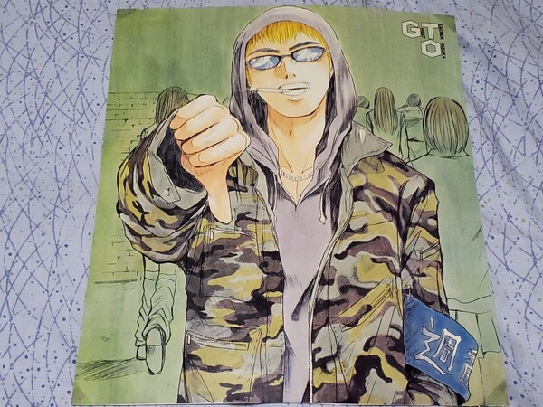 まとめ買い推奨 GTO 1999年カレンダー 48×42 コミックス7巻表紙 鬼塚英吉 漫画 ポスター
