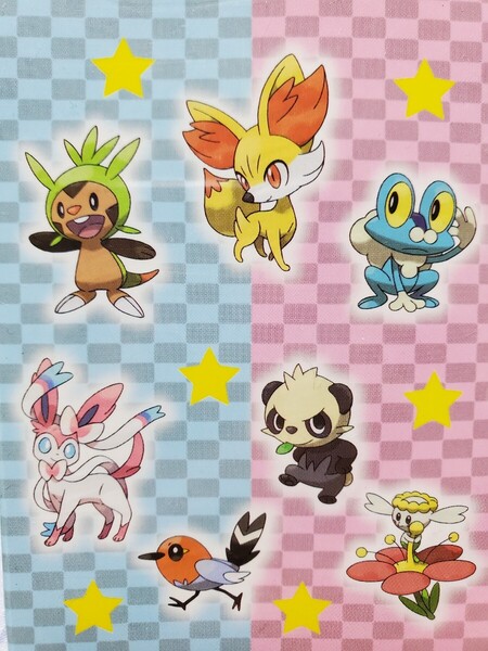 ポケットモンスターXY TSUTAYA・WonderGOO 予約特典 色鉛筆 ポケモン 未開封