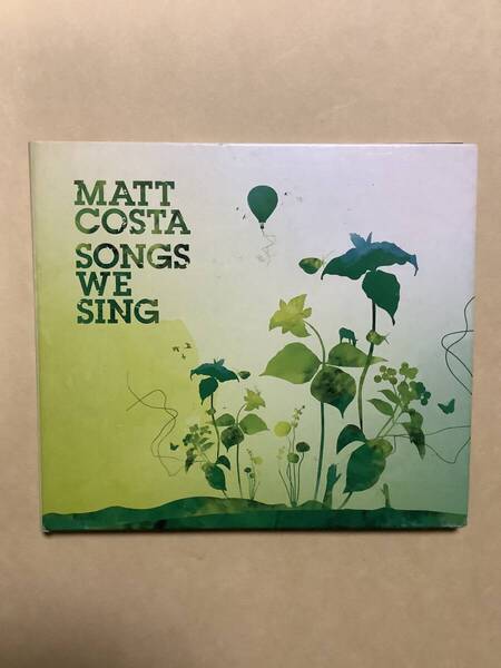 送料無料 マット コスタ「SONGS WE SING」輸入盤 デジパック仕様