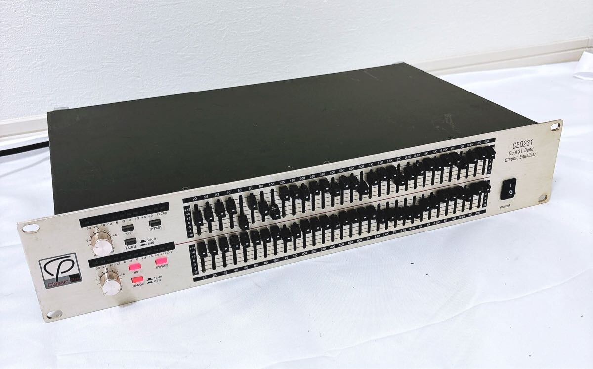 CLASSIC PRO CEQ231 クラシックプロ イコライザー