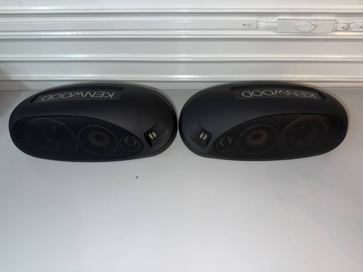 KENWOOD 4Way置型スピーカーKSC-404取付とスピーカーボード