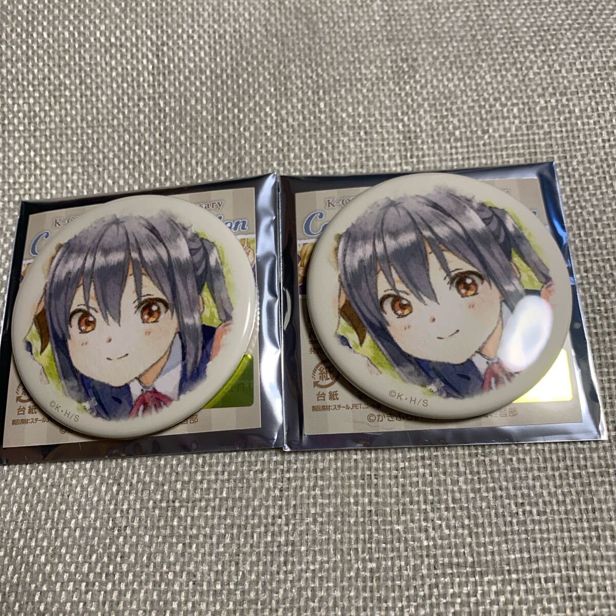 けいおん！ 15th Anniversary 缶バッジ セット