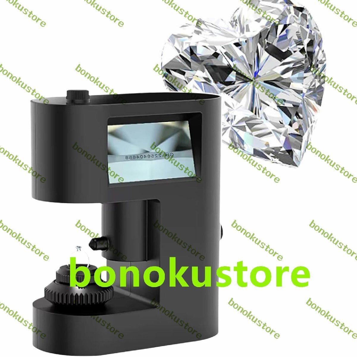 30-200X ダイヤモンドガードルビューア LED フィルライトとスクリーンデ